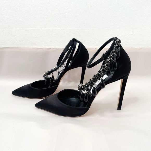 Jimmy Choo x Off-White Victoria Satin Heel - Picture 7 of 15